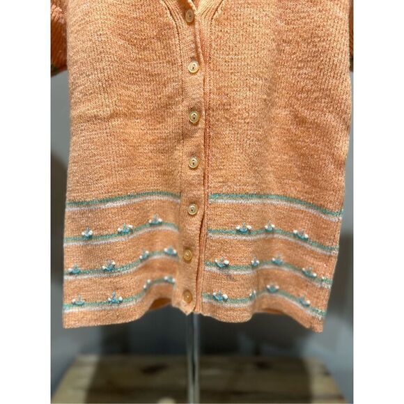 Vintage knitted cardigan - Picture 2 of 9